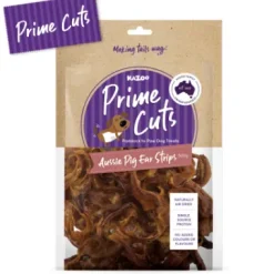 Kazoo Prime Cuts Aussie Pig Ear Strips 500gm