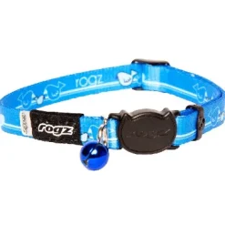 Kiddycat Safeloc Collar Royal Birds 8mm (16.5-23cm)