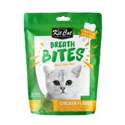 Kit Cat Breath Bites Chicken Flavour Cat Treat 60g