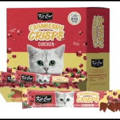 Kit Cat Cranberry Crips Chicken Flavour Cat Treat 20g