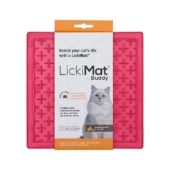 Lickimat Buddy For Cats Pink