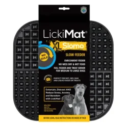 Lickimat Slomo Wet & Dry Double Slow Food Dog Bowl