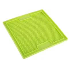Lickimat Soother for Dogs Green