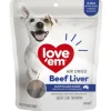 Love Em Dog Treats Air Dried Beef Liver 200g