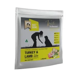Meal For Mutts Dog Lite Turkey Lamb GLF 2.5kg Yellow