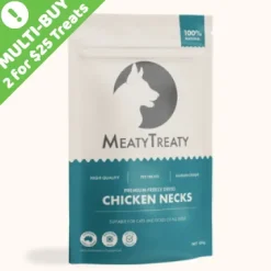 Meaty Treaty Freeze Dried Chicken Neck 100g
