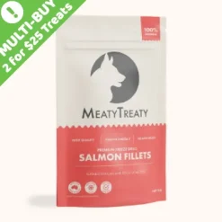 Meaty Treaty Freeze Dried Salmon Fillet 80g