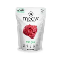 Meow Freeze Dried Cat Food Wild Goat 50g