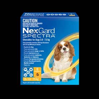 Nexgard Spectra 3.6>7.5kg