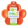 Paw 2-in-1 Slow Feeder Bowl & Lick Pad Combo Orange