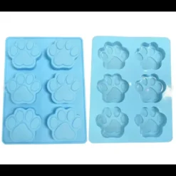 Paws Silicone Mould Blue