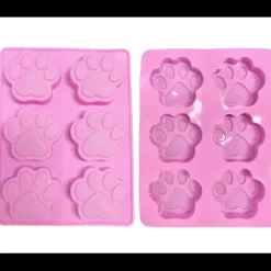 Paws Silicone Mould Pink