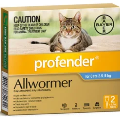 Profender For Medium Cats Blue - 2.5kg To 5kg