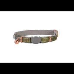 Rogz Urbancat Safety Release Collar Olive Twist Small