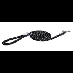 Rope Dog Lead Black 1.8m Thick