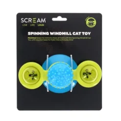 Scream Spinning Windmill Loud Blue & Green 16x7cm