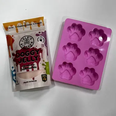 Strawberry Jelly & Pink Paws Mould Pack