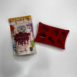 Strawberry Jelly & Red Fast Food Mould Pack