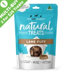 The Pet Project Lamb Puffs 55g