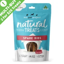 The Pet Project Spare Ribs 120g