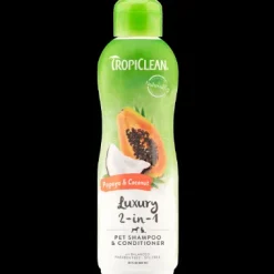 Tropiclean Shampoo Conditioner Papaya & Coconut 355ml
