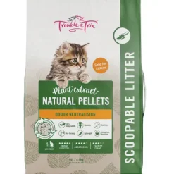 Trouble & Trix Scoopable Litter Natural 10L - 4.8kg