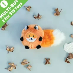 Zippy Paws Bushy Throw Fox 24x10x10cm